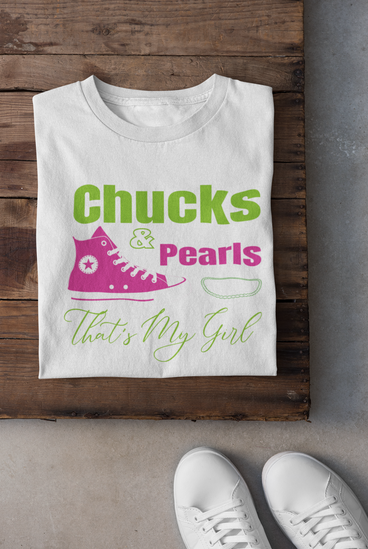 Kamala Harris (AKA) Chucks and Pearls Shirt - 550strong