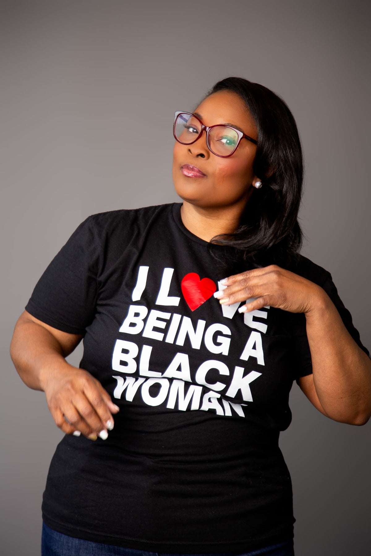 BLMW - I Love Being A Black Women T-Shirt - 550strong