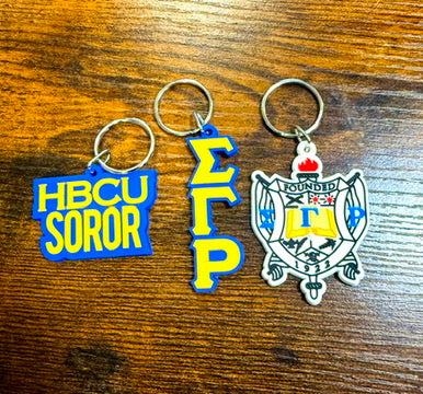 Sigma Gamma Rho Gift Keychain Set – Rhoyal Bundle | 550 Strong Greek