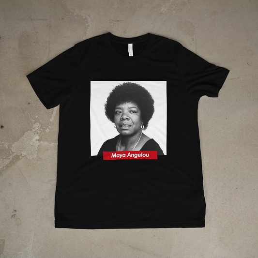 Maya Angelou Tribute Tee | Phenomenal Woman Black History T-Shirt | Literary Icon Shirt