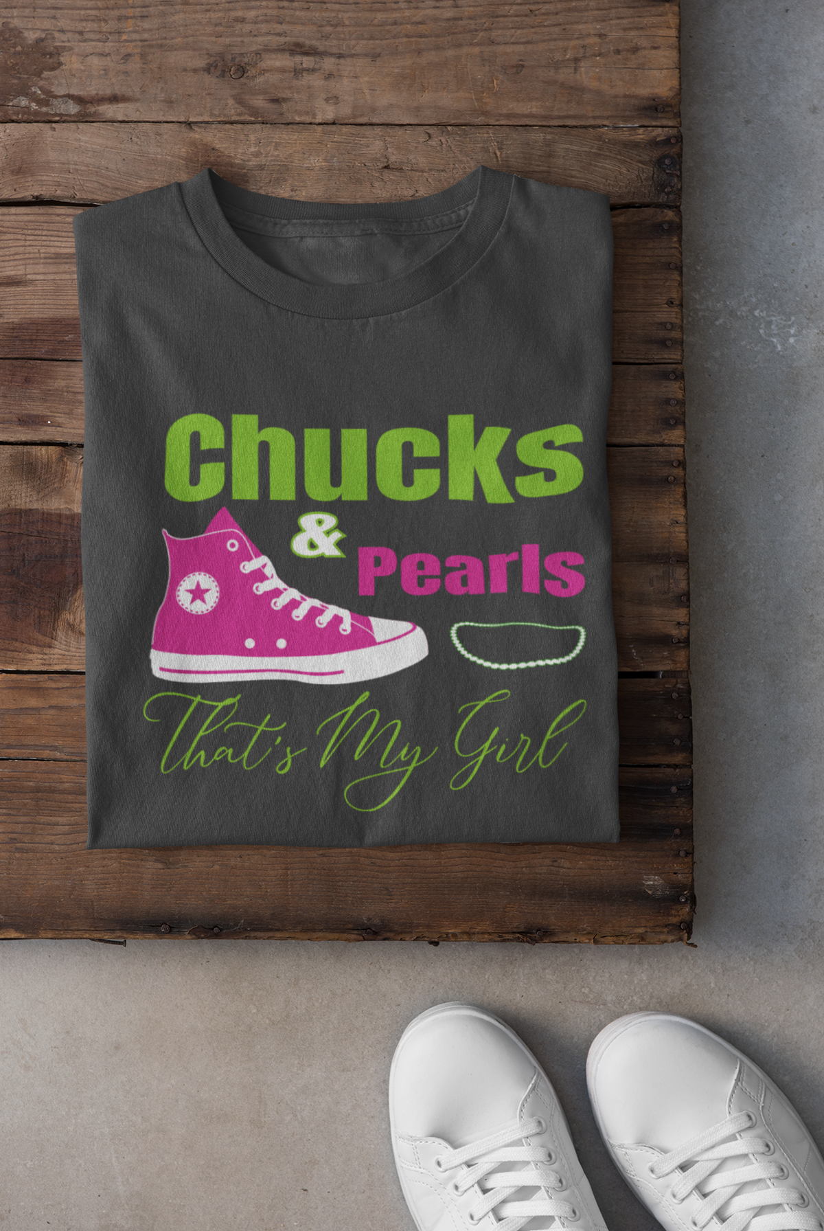 Kamala Harris (AKA) Chucks and Pearls Shirt - 550strong