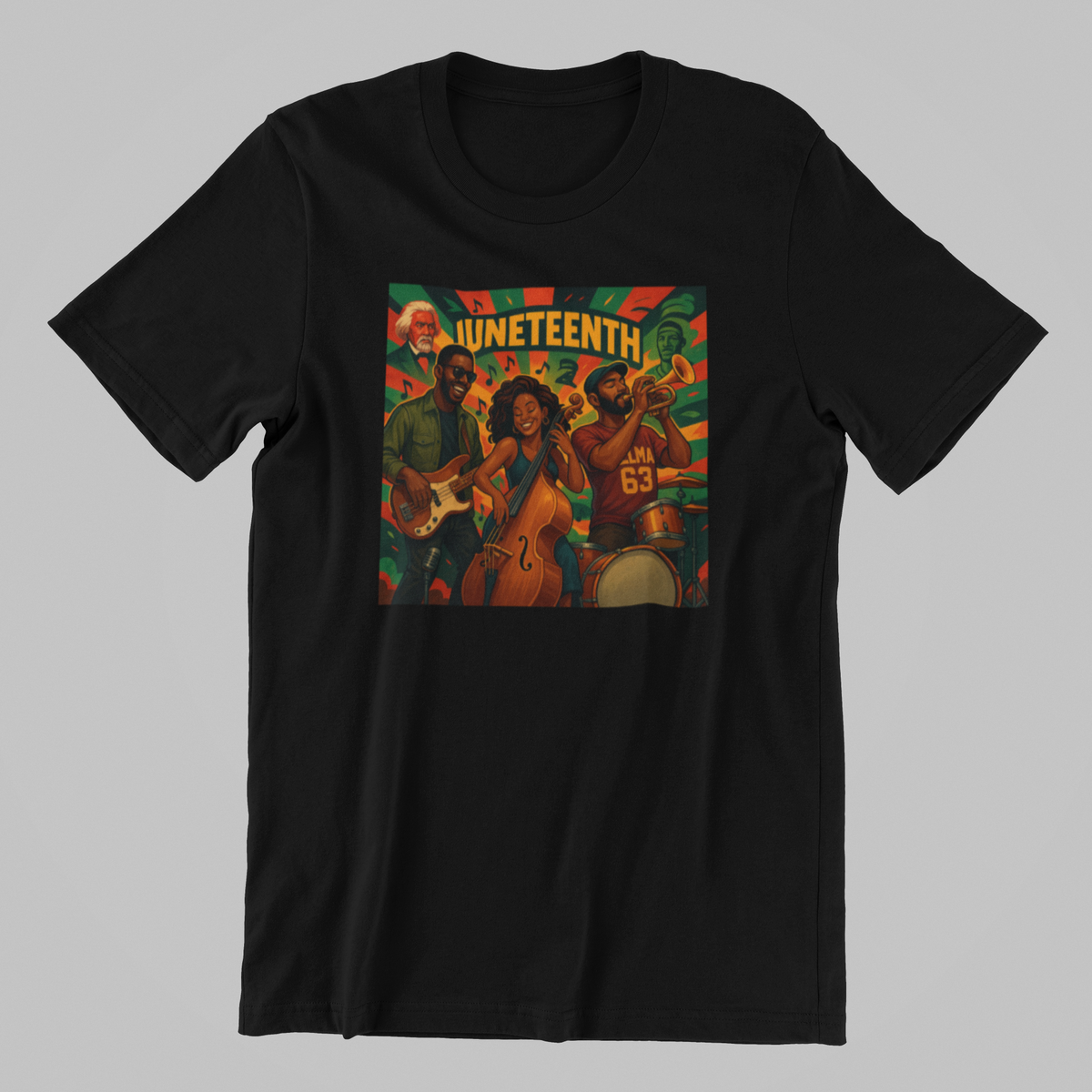 CWRM - Music and Juneteenth Shirt - 550strong