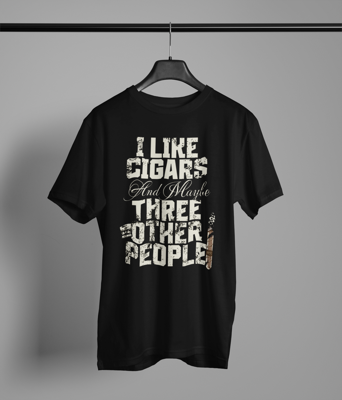 I Like Cigars And Maybe Three Other People - Leaf Life Shirt - 550strong