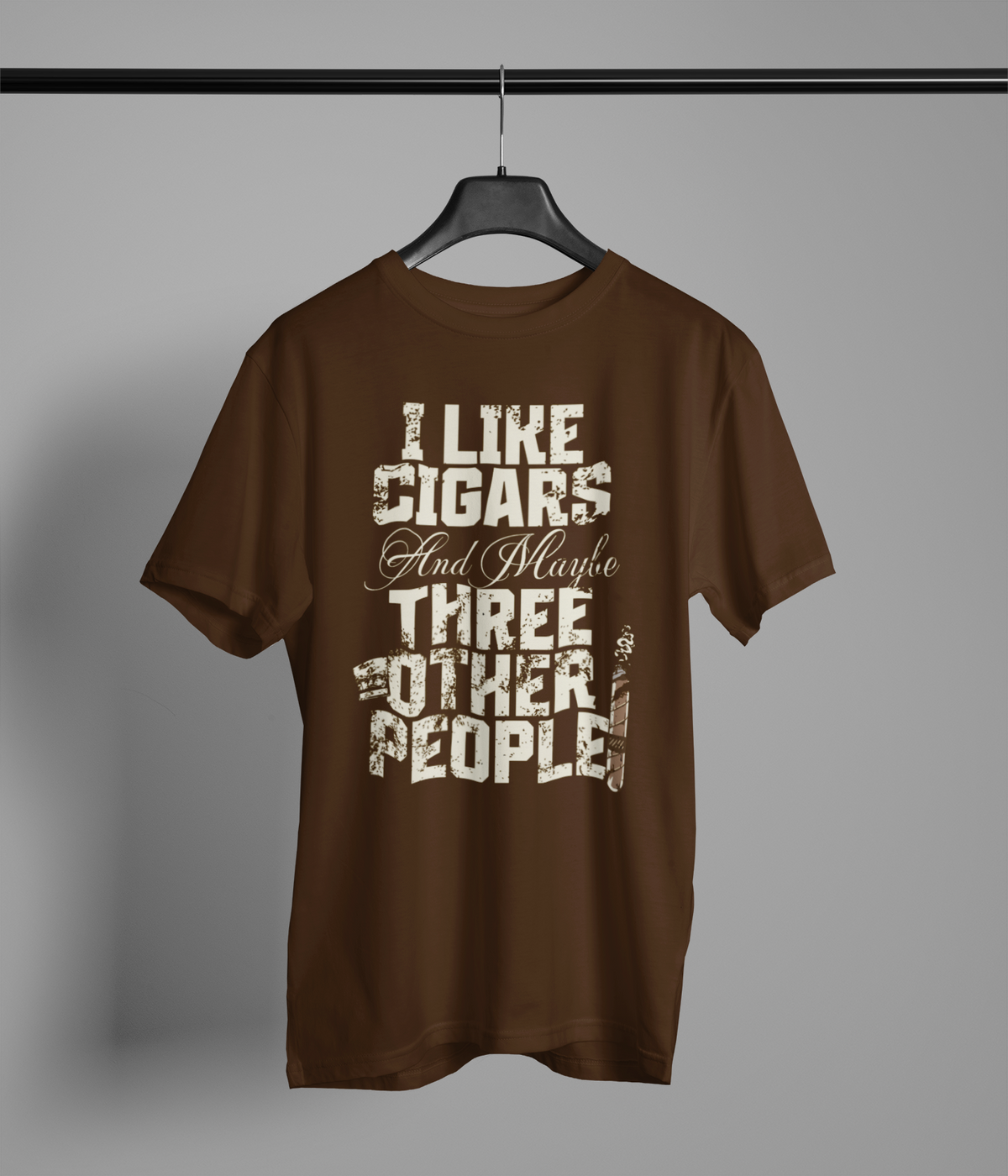 I Like Cigars And Maybe Three Other People - Leaf Life Shirt - 550strong