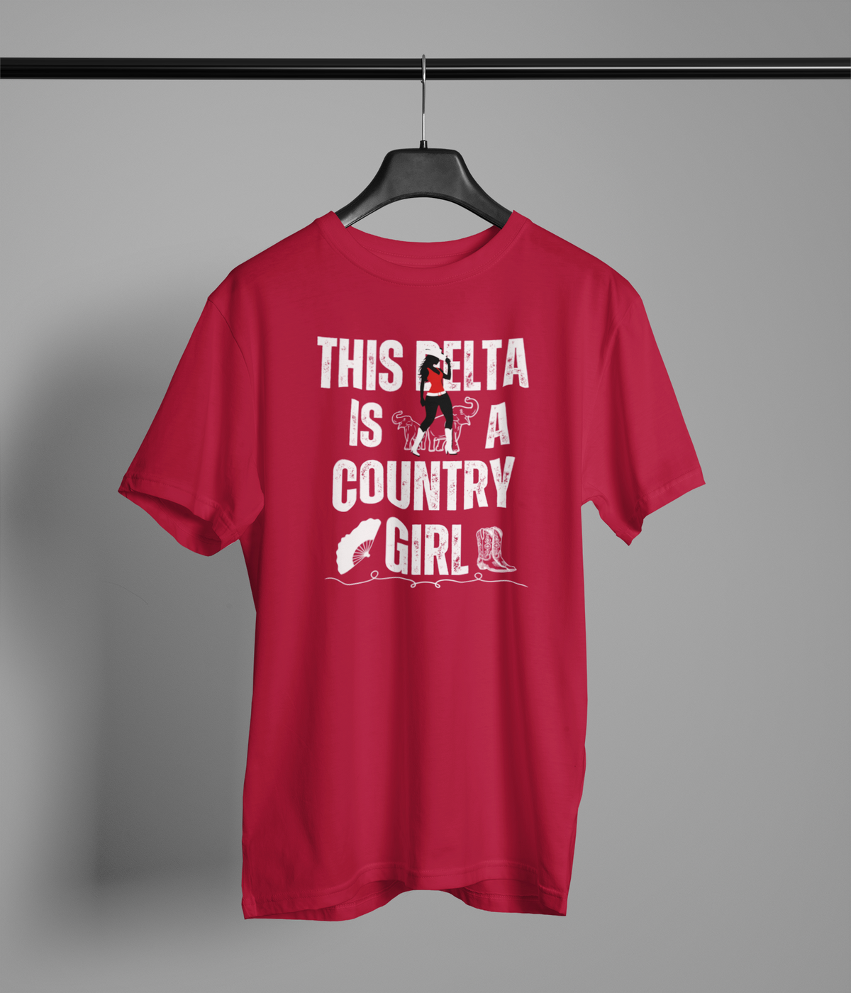 Delta Sigma Theta “Country Girl” T-Shirt - 550strong