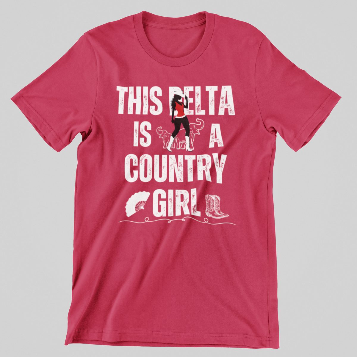Delta Sigma Theta “Country Girl” T-Shirt - 550strong