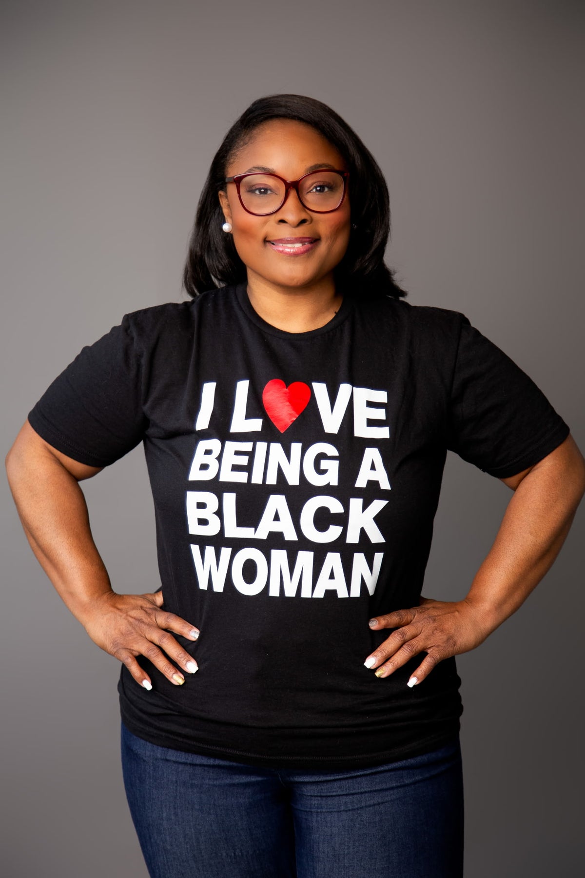 BLMW - I Love Being A Black Women T-Shirt - 550strong