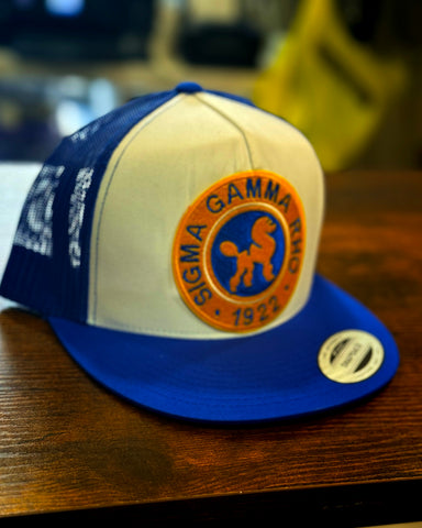 Sigma Gamma Rho Poodle v2 Trucker Hat