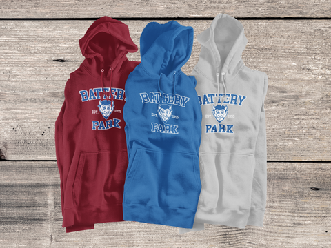 HS - Battery Park Blue Devils Hoodie - Type D - 550strong