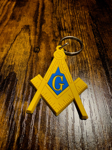 Mason - Masonic Letter Key Chain