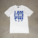I AM BLUE PHI - G - Phi Beta Sigma Greek T-Shirt - 550strong