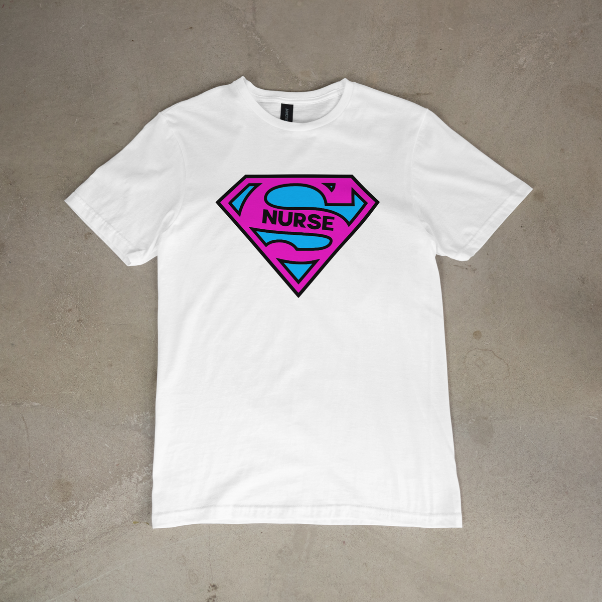 Super Nurse Healthcare Hero Unisex T-Shirt - 550strong