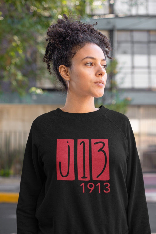 Delta Sigma Theta Sweatshirt & Hoodie - J13 v2 - Black - 550strong