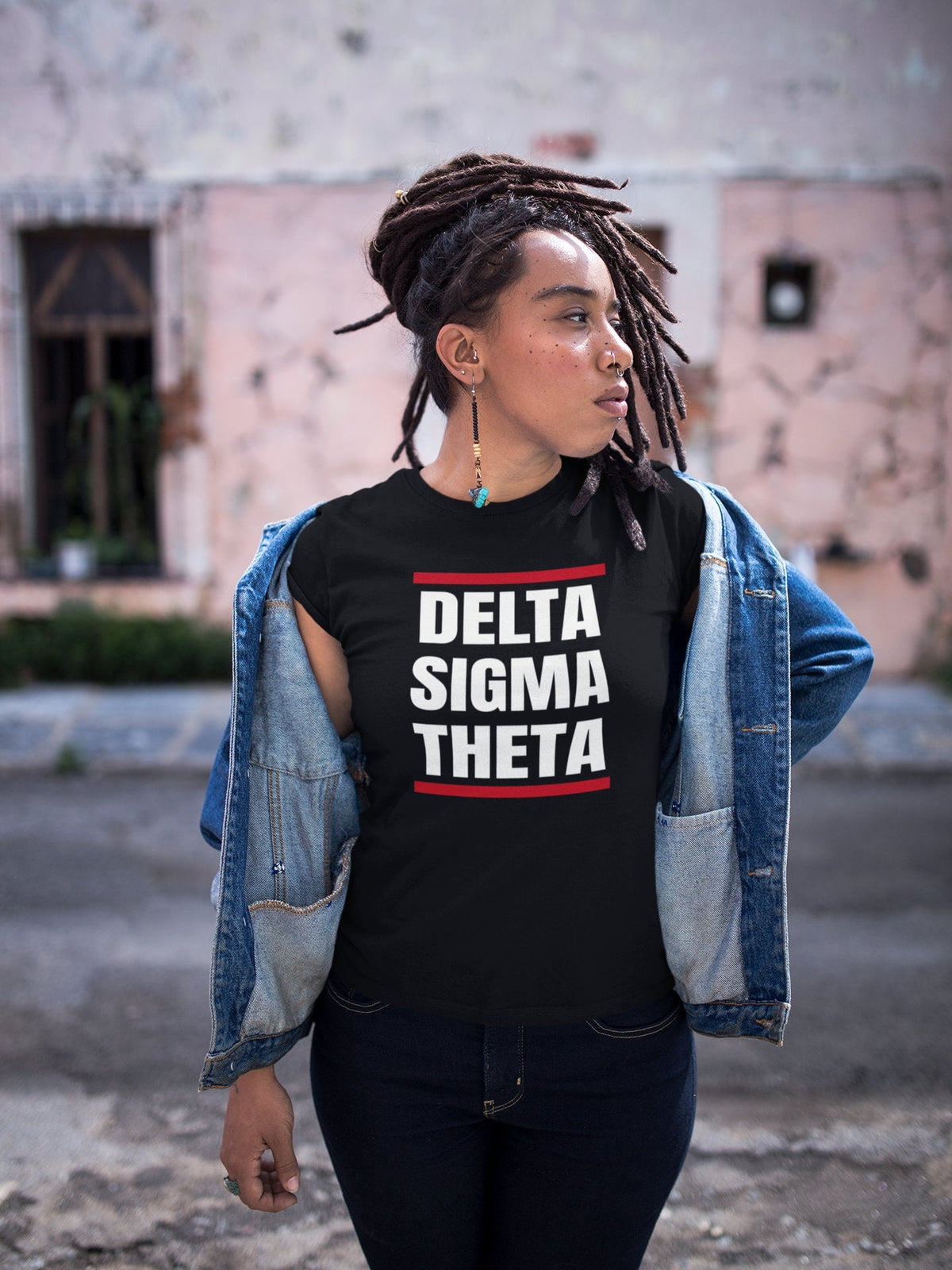 Greek - Delta Sigma Theta Shirt - Reto DMC - 550strong