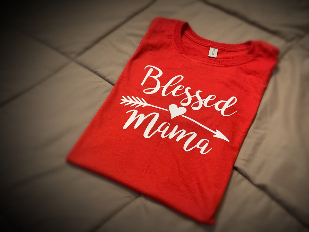 Family - Blessed Mama | Mother's Day Shirt - 550strong