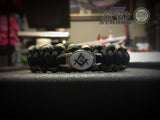 Masonic Camo 2 Paracord Bracelet - 550strong