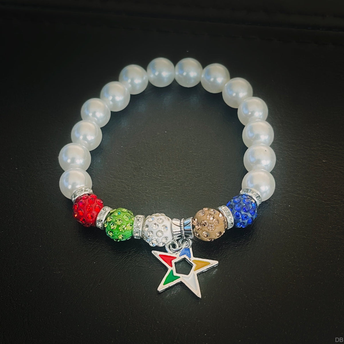 OES Order of the Eastern Star Bracelet | 10mm | Star 1 - 550strong